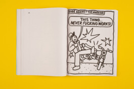 Ben El Halawany a.k.a. El Bebbe Grande Inside Illustration of of the Book Loosely Connected, a book about icons of pop culture with 99 illustrations by Ben El Halawany a.k.a. El bebbe Grande