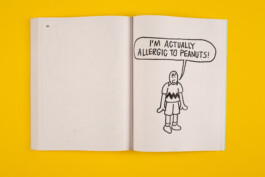 Ben El Halawany a.k.a. El Bebbe Grande Inside Illustration of of the Book Loosely Connected, a book about icons of pop culture with 99 illustrations by Ben El Halawany a.k.a. El bebbe Grande