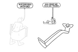 Ben El Halawany a.k.a. El Bebbe Grande Spot Illustration ZeitMagazin Thema relaxing Ben El Halawany a.k.a. El Bebbe Grande