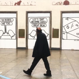 Ben El Halawany a.k.a. El Bebbe Grande Mural by Ben El Halawany