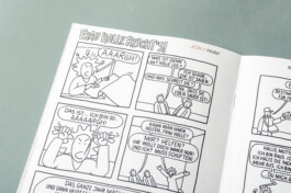 Ben El Halawany a.k.a. El Bebbe Grande Comic for Staatstheater Stuttgart by Ben El Halawany